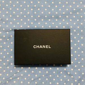 Chanel small wallet packaging bag, box